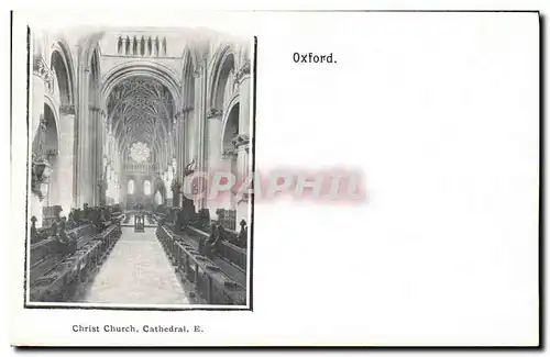 Cartes postales Oxford Christ Church Cathedral