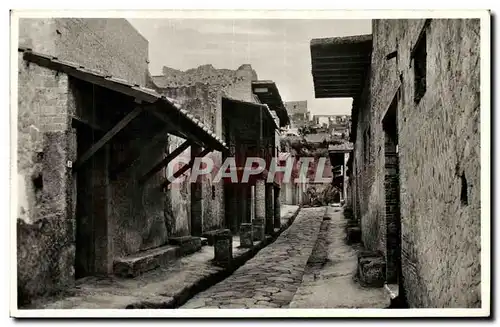 Cartes postales Ercolano Veduta d Un Cardine