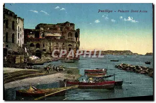 Cartes postales Posillipo Palazzo Donn Anna