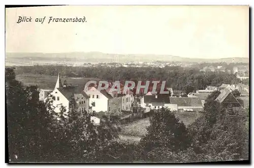 Cartes postales Blick auf Franzensbad