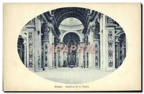 Cartes postales Roma Basilica di S Pietro