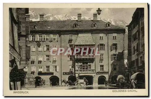 Cartes postales Innsbruck Goldenes Dachl