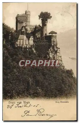 Cartes postales Gruss Vom Rhein