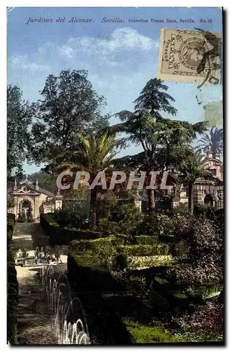 Cartes postales Sevilla Jardines Del Alcazar