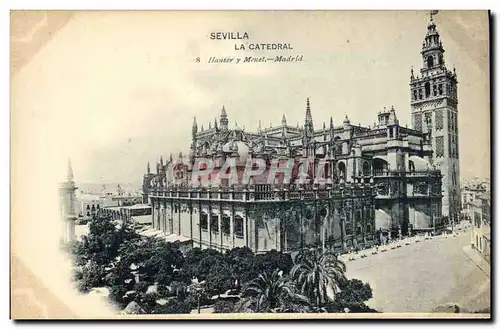 Cartes postales Sevilla La Catedral