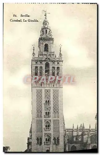 Ansichtskarte AK Sevilla Catedral La Giralda