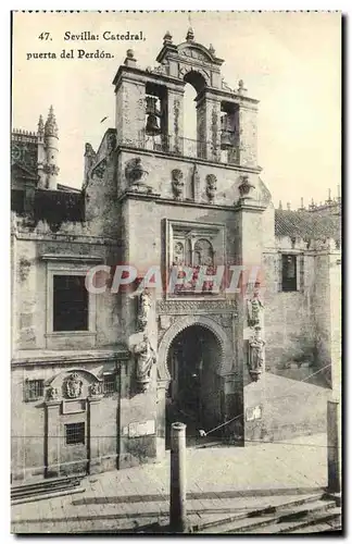 Cartes postales Sevilla Catedral Puerta Del Perdon