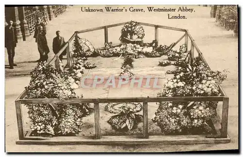 Ansichtskarte AK Unkown Warrior s Grave Westminster Abbey London