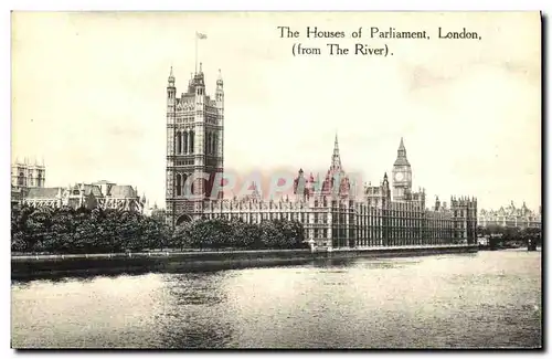 Cartes postales The Houses of Parliament London