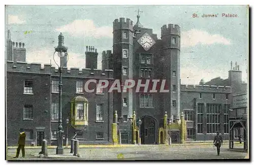 Cartes postales St James Palace London