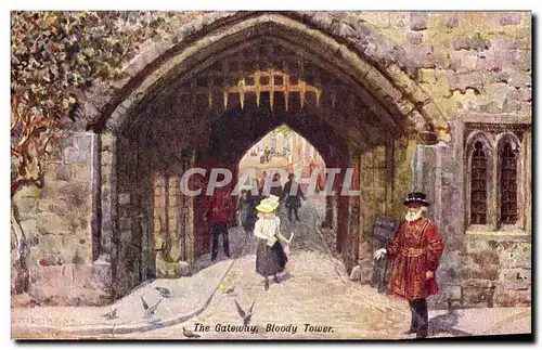 Cartes postales The Gateway Bloody Tower London