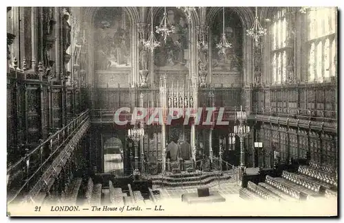 Cartes postales The House Of Lords London