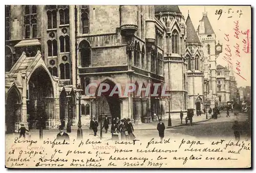 Cartes postales Law courtsw London