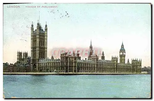 Cartes postales Houses Of Parliament London