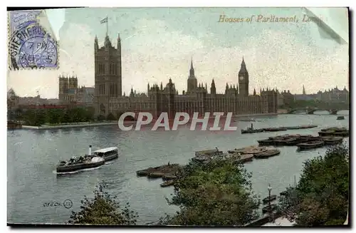 Cartes postales Houses of Partiament London