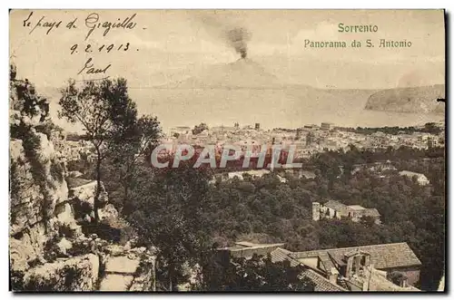 Cartes postales Sorrento Panorama da S Antonio