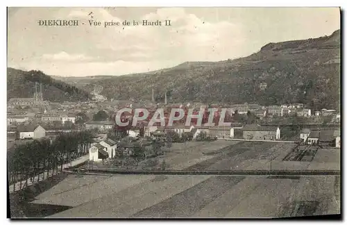 Cartes postales Diekirch Vue Prise de la Hardt