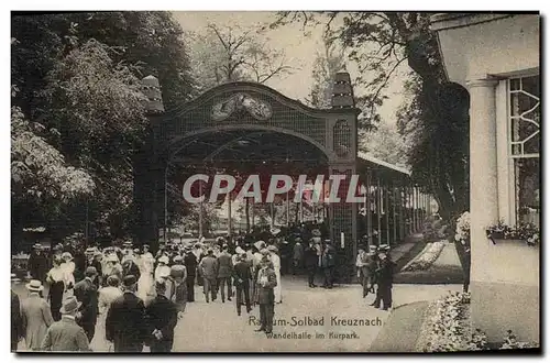 Cartes postales Bad Kreuznach Eamum Solbad Wandelhalle Im Kurpark