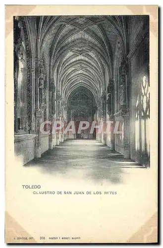 Ansichtskarte AK Toledo Claustro De San juna De Los Reyes