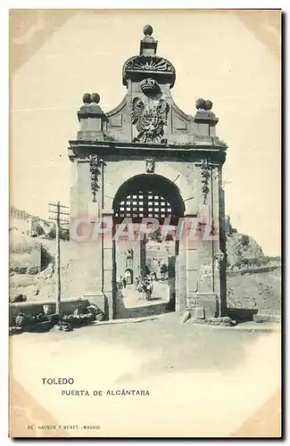 Cartes postales Toledo Puerta De Alcantara