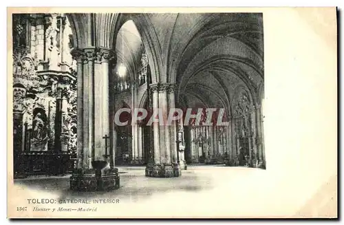 Cartes postales Toledo Catedral interior