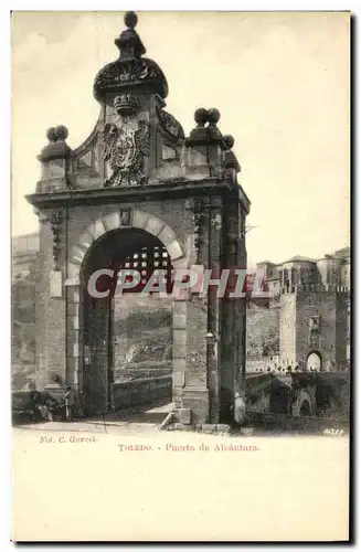 Cartes postales Toledo Puerta de Alcantara