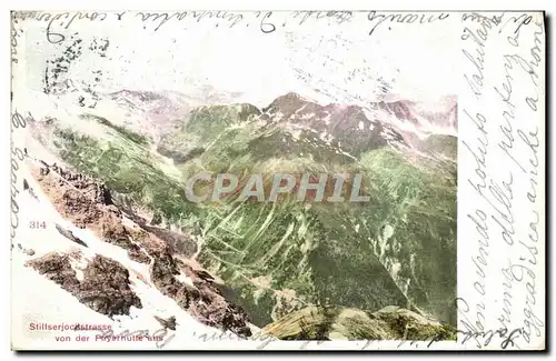 Cartes postales Stiltserjochstrasse Von der Payerhutte Aus