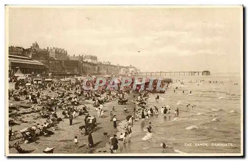 Cartes postales The sands Ramsgate