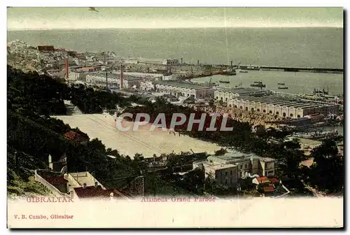 Cartes postales Gibraltar Alameda Grand Parade