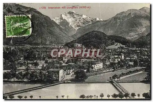 Cartes postales Interlaken Mit Jungfrau