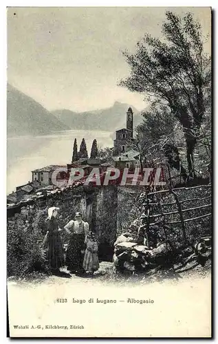 Cartes postales Lago di Lugano Albogasio