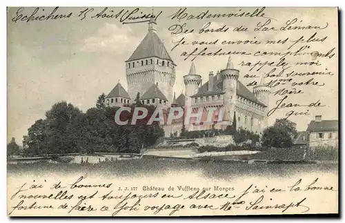 Cartes postales Chateau de Vufflens sur Morges