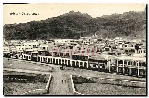 Cartes postales Aden Camp town