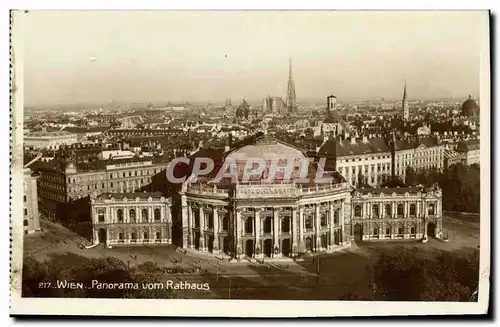 Cartes postales Wien Panorama Vom Rathaus