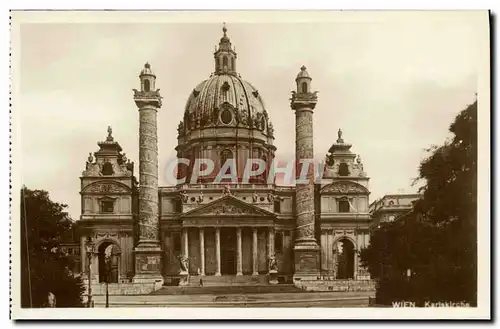 Cartes postales Wien Karlskirche