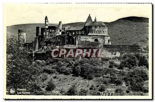 Cartes postales Vianden Les Ruines