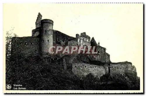 Cartes postales Vianden Les Ruines