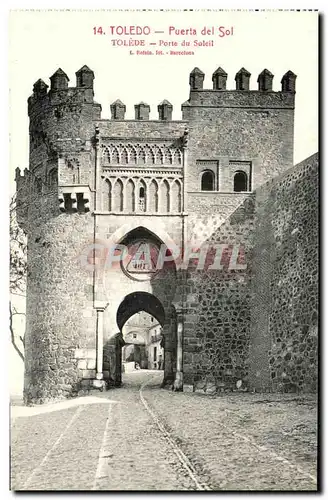 Cartes postales Toledo Puerta del Sol