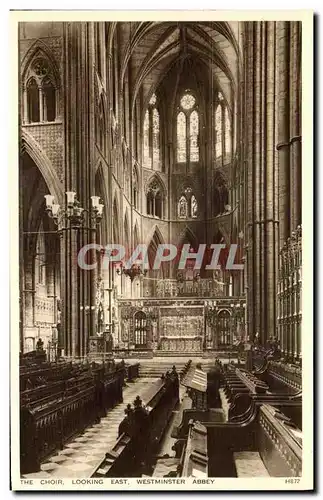 Cartes postales The Choir Looking East Westminster Abbey London