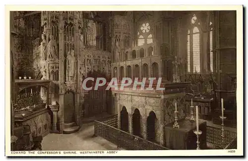 Cartes postales Edward The Confessor s Shrine Westminster Abbey London