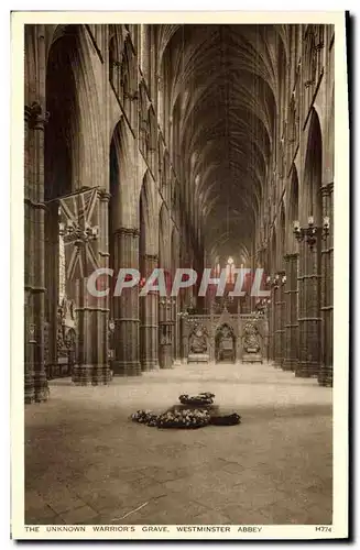 Ansichtskarte AK The Unknwon Warrior s Grave Westminster Abbey London