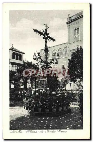 Cartes postales Sevilla Plaza de Santa Cruz