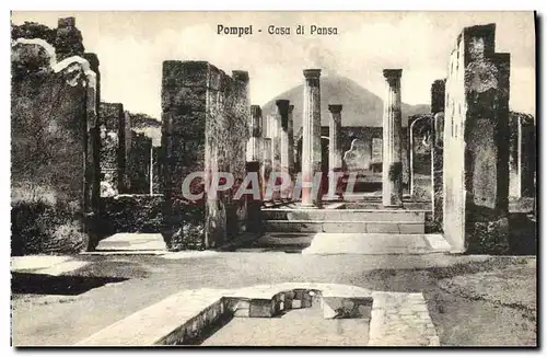 Ansichtskarte AK Pompei Casa di Pansa