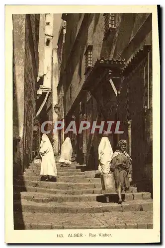 Cartes postales Alger Rue Kleber