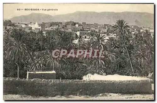 Cartes postales Bou Saada Vue generale