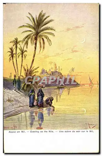 Cartes postales Evening on the Nile