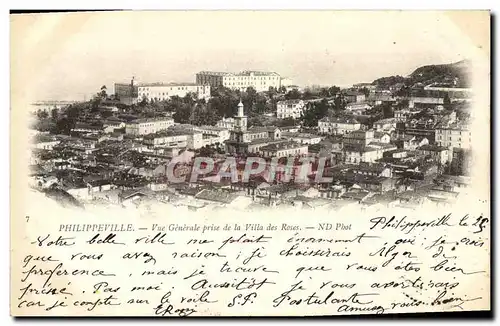 Cartes postales Philippeville Vue Generale prise de la Villa des Roses