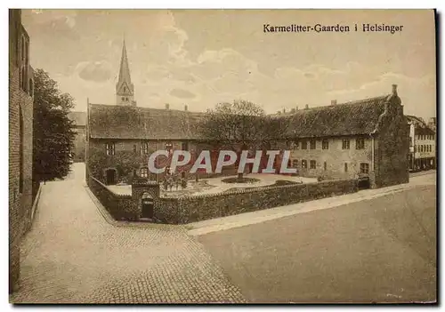 Cartes postales Karmelitter Gaarden i Helsingor