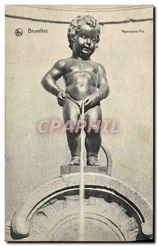 Cartes postales Bruxelles Manneken Pls