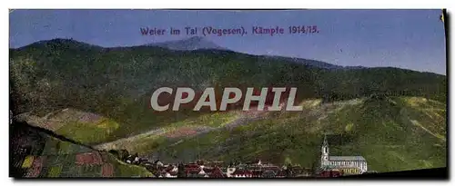 Cartes postales Weier lm Tal Vosgesen Kampfe